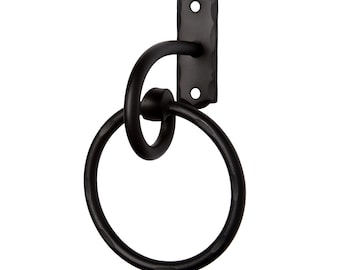 Towel Ring/ Towel Holder / Hand Forged Wrought Iron