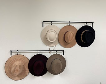 Hat Rack/Handmade Iron Hat display