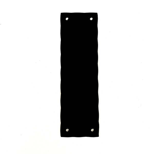 Push Plate/Traditional Wrought Iron Door Plate