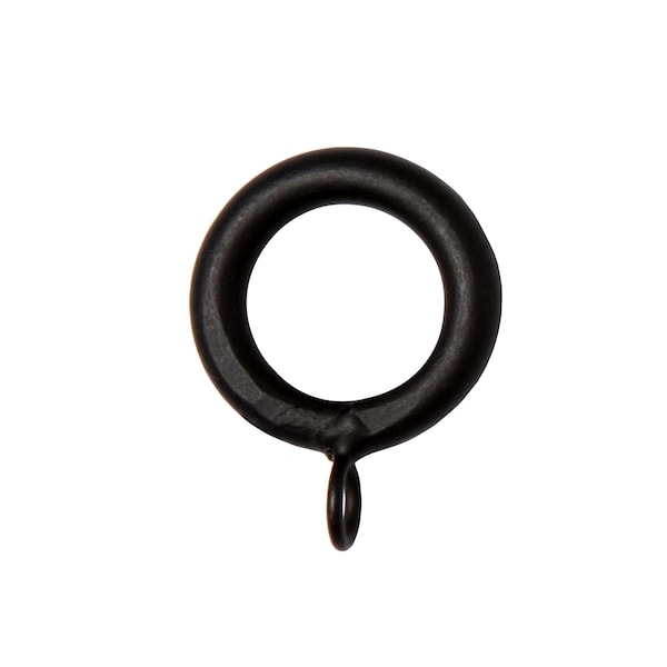 Café Curtain Ring with welded eyelet /Iron Curtain Ring (Optional Clip)