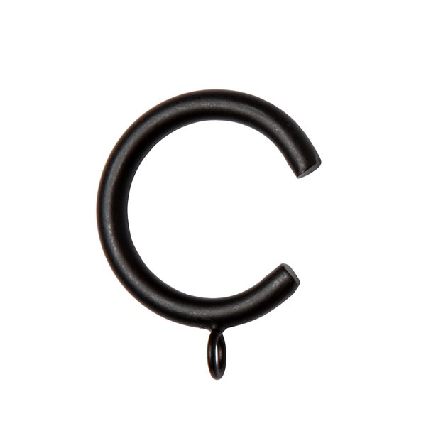 1.75in "C"-Curtain Ring with welded eyelet/Iron Curtain Ring (Optional Clip)/Bypass Rings