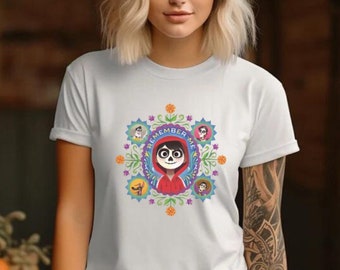 Coco tshirt, Disney coco, coco movie, remember me, Disney tshirt, Disneyworld family shirts, Disney tee, Disney gift, Disney Pixar, Miguel