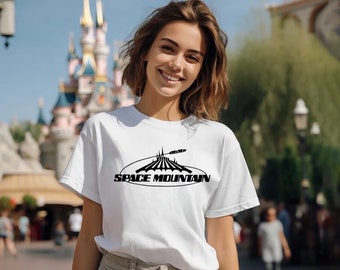 Space Mountain T-shirt, Tomorrowland, magic kingdom tshirt, Disney space mountain, disney vacation T-shirt, disney ride tees,