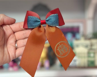 Big Thunder Mountain, Disneyworld hair bow clip for women, disneyland accessories for kids, Magic Kingdom, Minnie Ears, disney hair bow