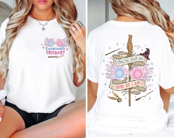 Luna Lovegood tshirt, wizard school tshirt, universal studios tshirt, epic universe tshirt, universal tshirt, hogwarts inspired shirt,