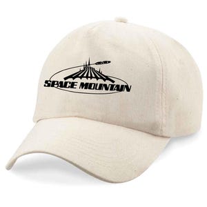 Casquette de baseball Space Mountain, chapeau disney, chapeau Disney personnalisé, chapeau prénom personnalisé, vacances disney, chapeau personnalisé, chapeau personnalisé, monde de disney