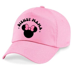 Casquette de baseball Disney Mama, chapeau disney, chapeau Disney personnalisé, chapeau avec prénom personnalisé, vacances disney, chapeau personnalisé, chapeau personnalisé, chapeau de famille assorti