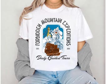 Camiseta Expedition Everest, camiseta Animal Kingdom, Disney Mountain, camiseta Yeti, montaña prohibida, parques Disney, atracciones Disney, Matterhorn