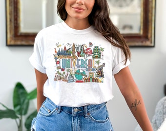 Universal Studios Orlando T-shirt for Family Trip, Universal Trip
