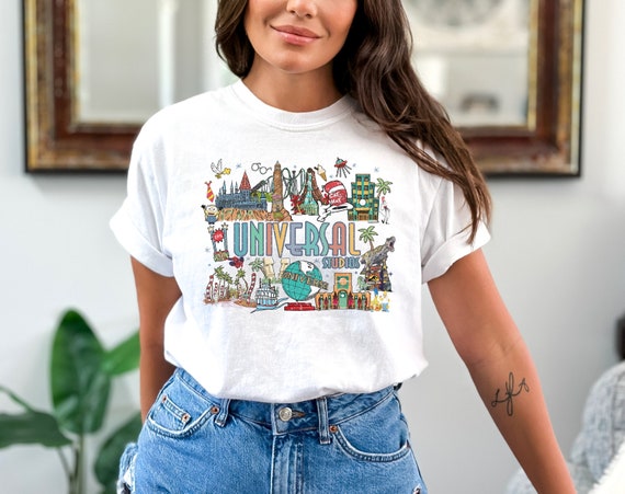 Universal Studios Orlando T-shirt for Family Trip, Universal Trip