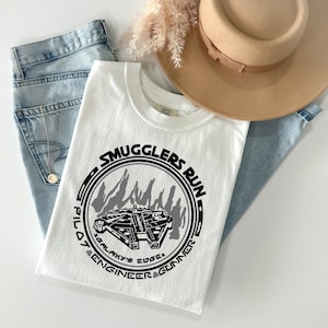 Smugglers run T-shirt, galaxys edge, Star Wars tshirt, Hollywood studios, Disney tee, Disney rides, Disney parks, batuu, Star Wars Disney