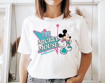 Mickey Mouse tshirt, matching Disney tshirts, Disney vacation tee, Disney gifts, retro gifts, magic kingdom, matching tshirts, Mickey Mouse