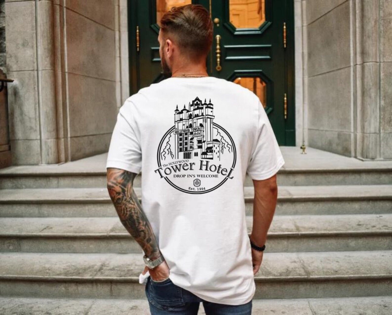 タワー・オブ・テラーTシャツ、ハリウッド・スタジオ、WDW、Tシャツ タワー・オブ・テラーTシャツ、ハリウッド・スタジオ、WDW、Tシャツ