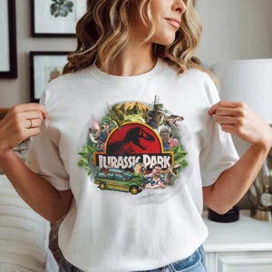 Jurassic Park movie tshirt, Universal studios tshirt, epic universe tshirt, cute matching tshirt for family, islands of adventure, dinosaur