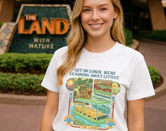 Living with the land, epcot Tshirt, disney shirt, the land, epcot world showcase, epcot, Disney tee, Disney parks, Disney vacation T-shirts