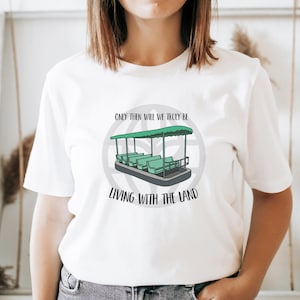 Only then will we truly be Living with the land, epcot Tshirt, disney shirt, epcot world showcase, epcot, Disney tee, Disney parks, the land