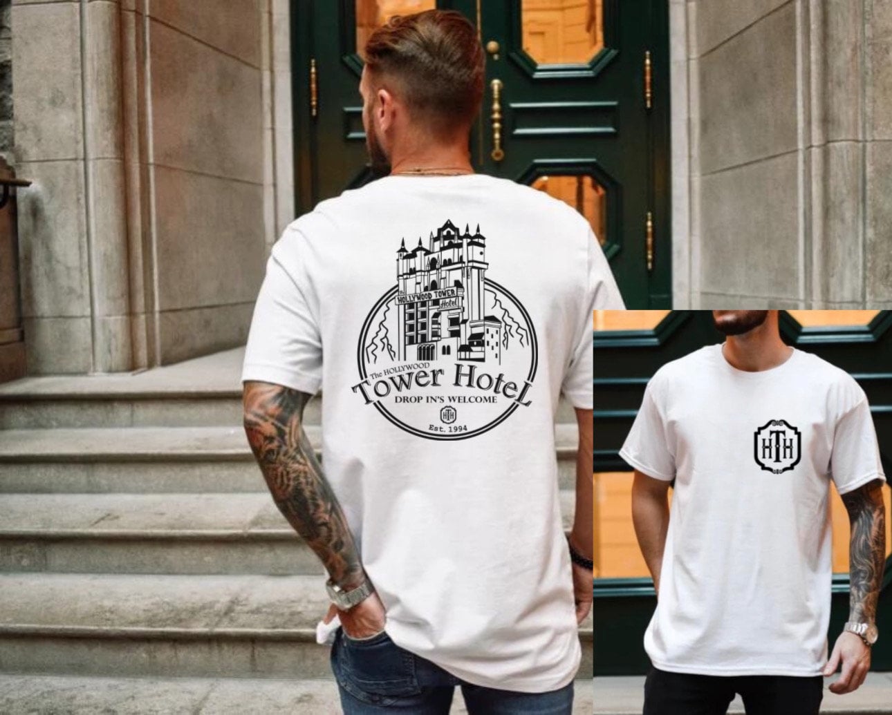 タワー・オブ・テラーTシャツ、ハリウッド・スタジオ、WDW、Tシャツ