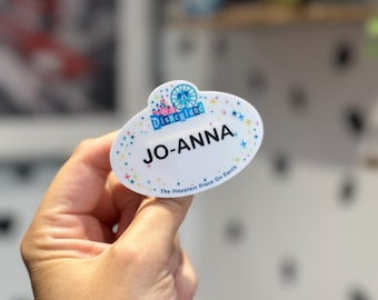 Disneyland California Cast Member Badge, Disney Pin, Disney Parks, custom pin, Disney gift, Disney Trip, Disney cast member, Disney Vacation