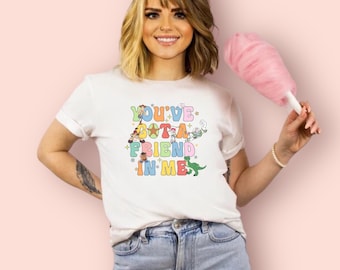 You’ve got a friend in me tshirt, Toy Story tshirt, Hollywood studios, disney parks shirt, matching disney tees, cute disney shirt, Pixar