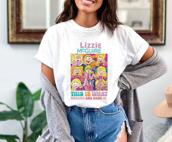 Lizzie Mcguire Tshirt, Lizzie Dreams Are Made, Disney Channel