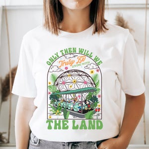 Leven met het land, epcot-t-shirt, disney-shirt, het land, epcot wereldshowcase, epcot, Disney-T-shirt, Disney-parken, Disney-vakantie-T-shirts