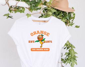 Oranje vogel, oranje vogel T-shirt, tiki-kamer, Disney-T-shirt, bijpassend Disney T-shirt, Disney-vakantie, T-shirts, magisch koninkrijk, Disney-parken