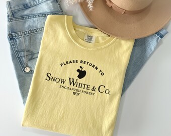 Please Return To, T-shirt, Snow White, WDW, Tee, Disney Bounding, Disney T-shirt, DLP, Disney Vacation Shirt, Disney Parks