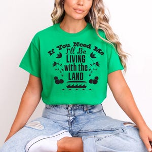 Living with the land tshirt, epcot tshirt, world showcase tshirt, disneyworld family tshirts, epcot gifts, epcot tshirt idea, disneyworld