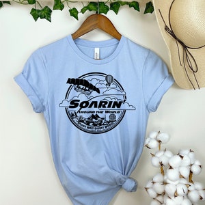 Soarin T-shirt, soarin around the world, soarin over California, Epcot T-shirt, the land, world showcase, Epcot, matching Disney T-shirts