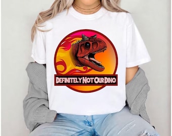 間違いなく私たちの恐竜ではないTシャツ、恐竜の乗り物、ディズニーアニマルキングダムTシャツ、ディズニーパーク、ディズニーワールドお揃いTシャツ、ディズニーの乗り物Tシャツ