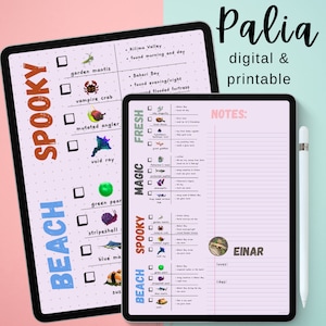 Palia bundle & romance notes for digital and printable use
