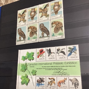Vintage Set of Stamps