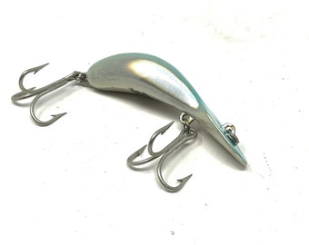 Heddon 210 Gray Mouse W/ 2 Piece Hardware Early Surface Lure