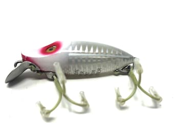 Vintage Heddon King Basser Fishing Lure: Glass Teddy Bear Eyes - Etsy