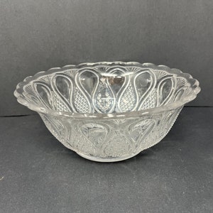 Vintage - EAPG - Clear Glass Bowl - U.S. Glass New Jersey Vintage - EAPG - Clear Glass Bowl - U.S. Glass New Jersey