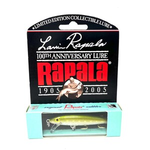 Rapala 100th LR100 ラパラ誕生100周年 LR100ミノー Rapala(ラパラ) LR100 ラウリ・ラパラ生誕百周年記念限定モデル