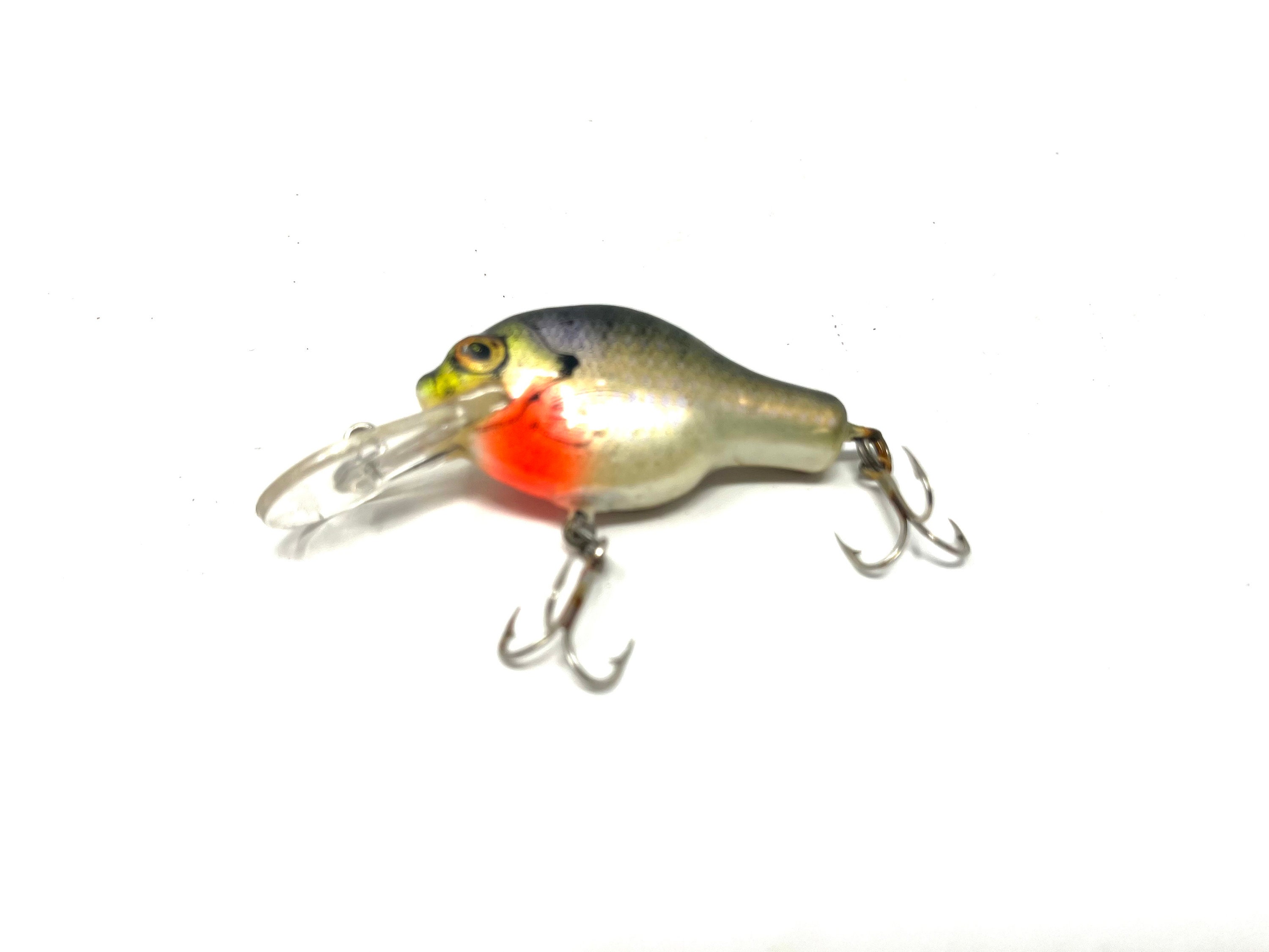 Lot of 2 Bagley Small Fry Shad Crankbait Lure 