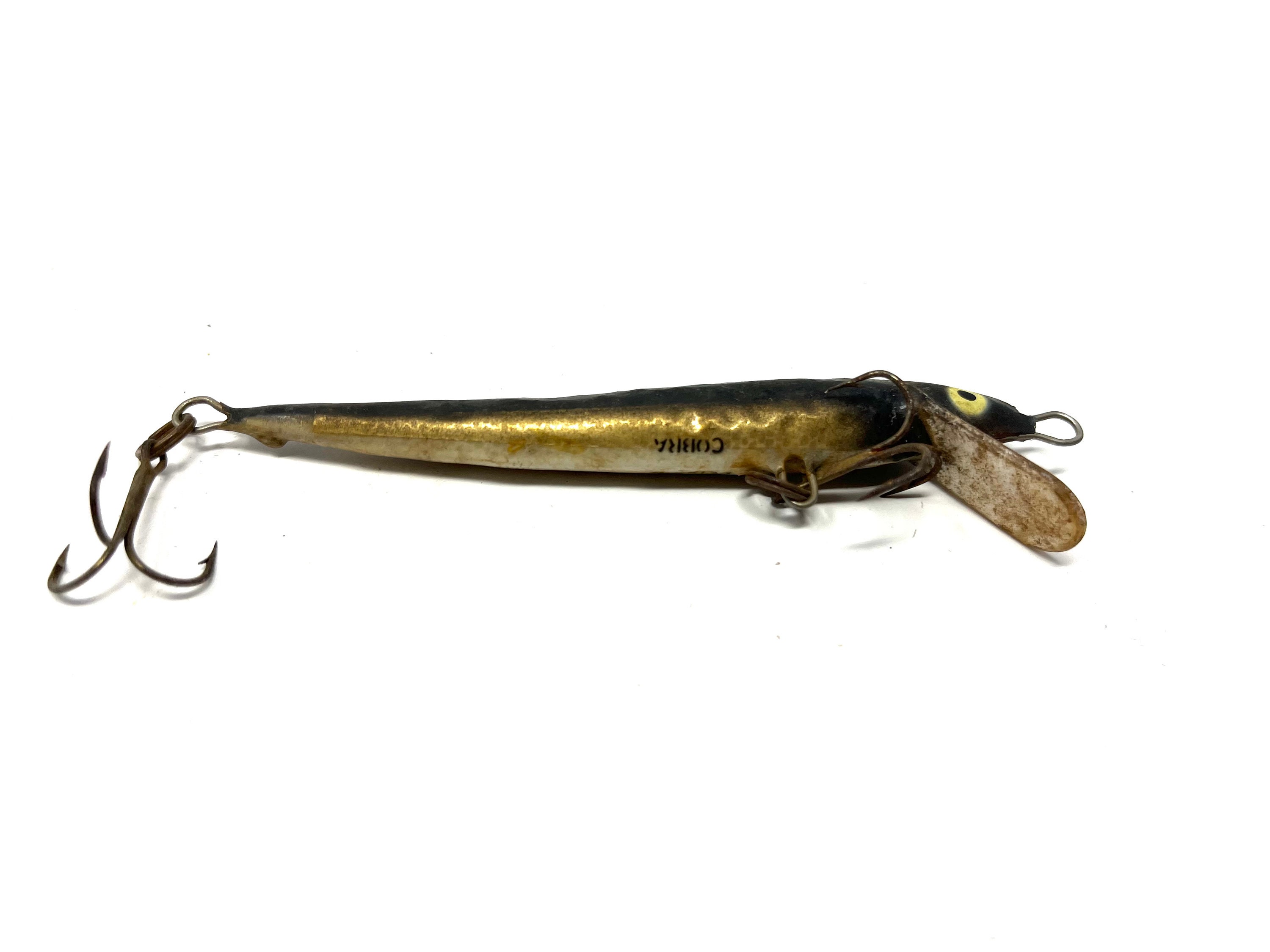 4 Vintage Heddon King Cobra Lures / Antique Fishing Lures Heddon King Cobra  