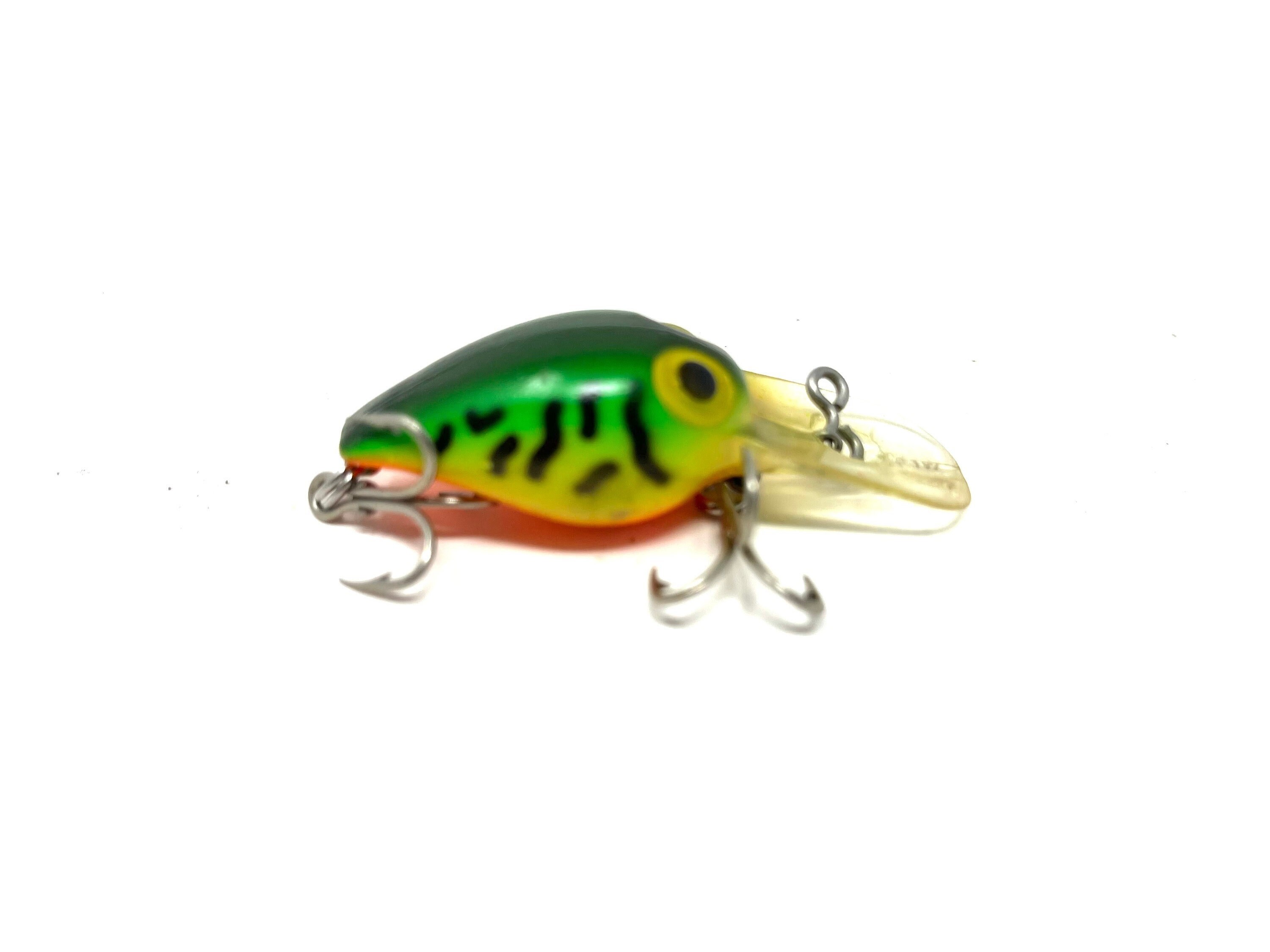 Leurre De Pêche Vintage Rapala Storm Lighting SHAD – Hot Tiger – Wiggle Wart – Occasion
