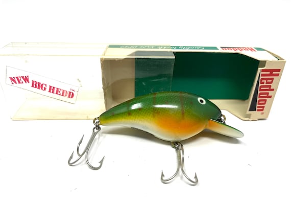 Vintage Heddon Big Hedd 9330 Sunfish 5/8 Oz Fishing Lure With