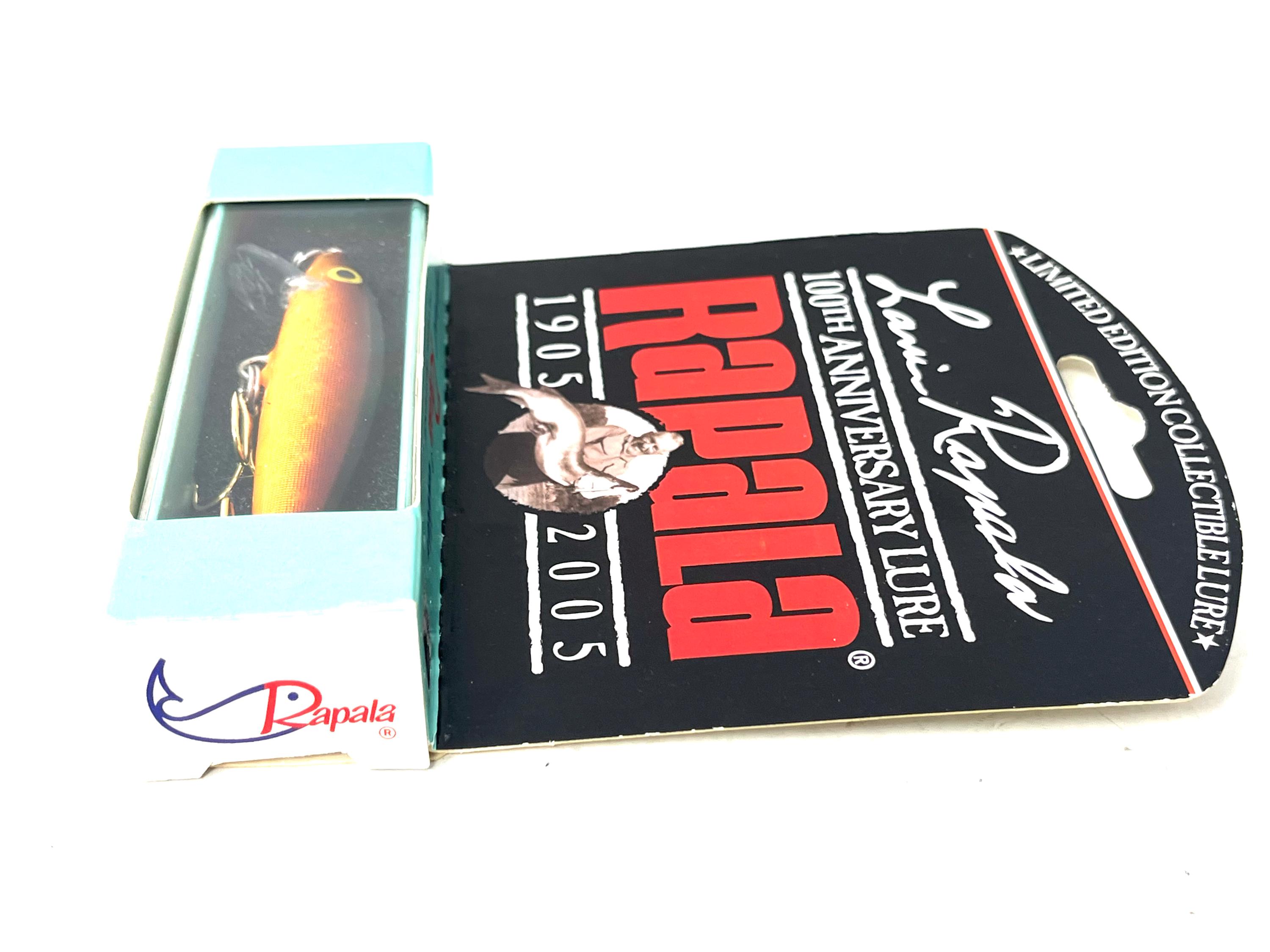 Vintage Rapala LR100 PER Fishing Lure: 100th Anniversary