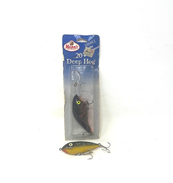 2 Fishing Lures Vintage / Vintage Fishing Lure Heddon Baby