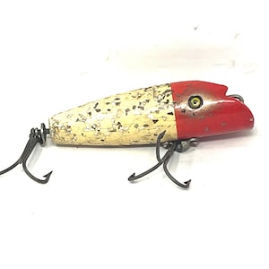 Vieux Leurre De Pêche Pflueger Muskill Spinner #12 - Très Ancien - État D'usage