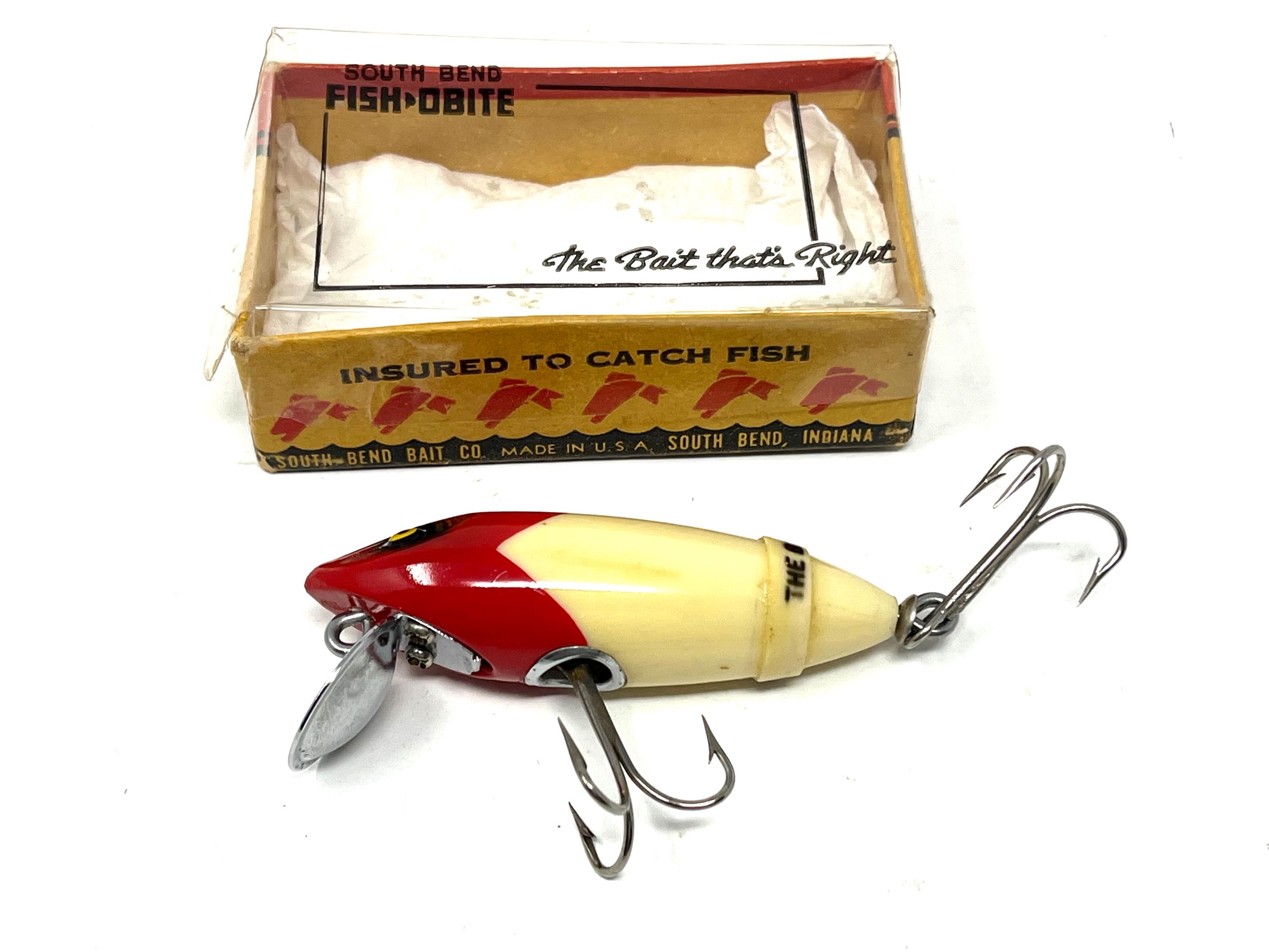 catching fish with south bend lures Vintage South Bend Fishing Lures, Babe O Reno & Fish O Bite, in Original  Boxes