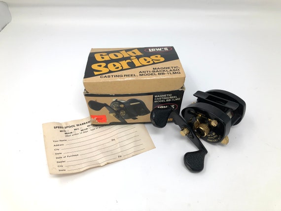 Vintage Lew Childre Speed Spool Casting Reel BB-1LMG Gold - Etsy