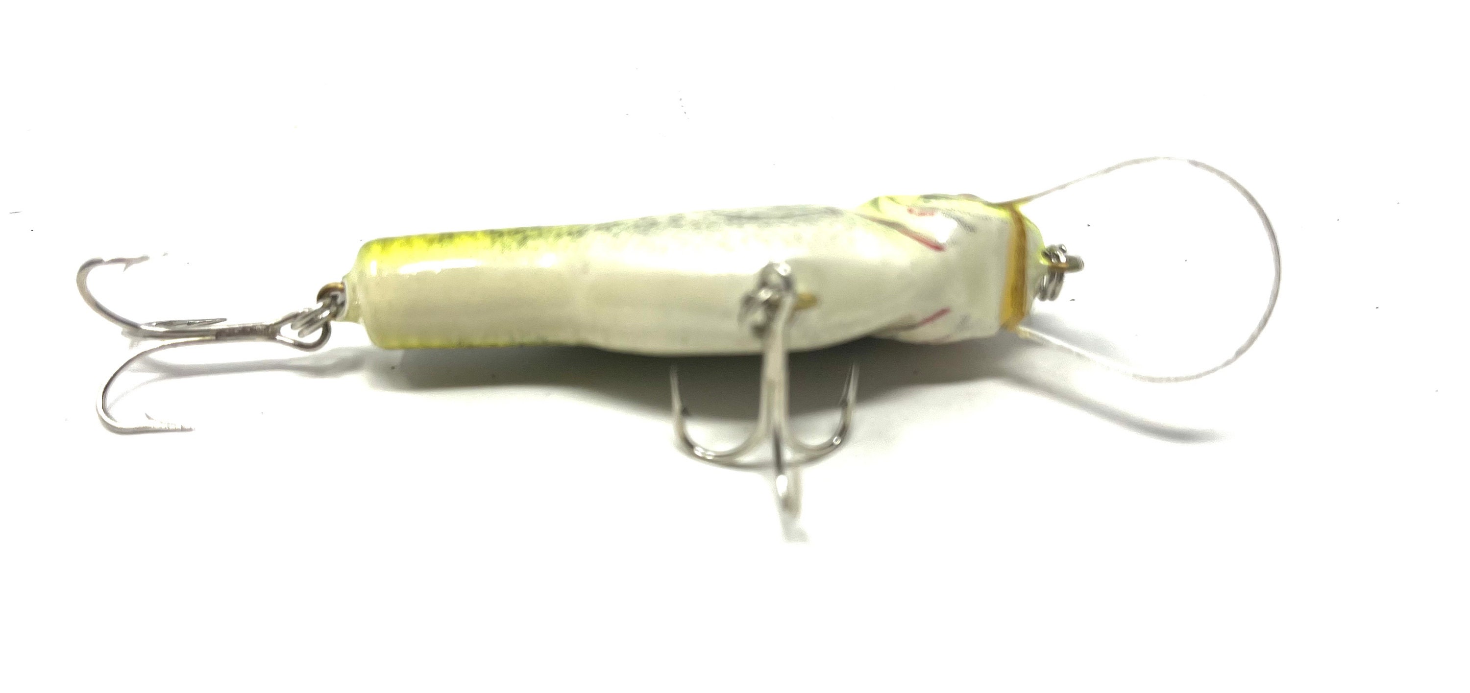 Vintage Bagley Small Fry Shallow Gold Foiled Crankbait Fishing Lure