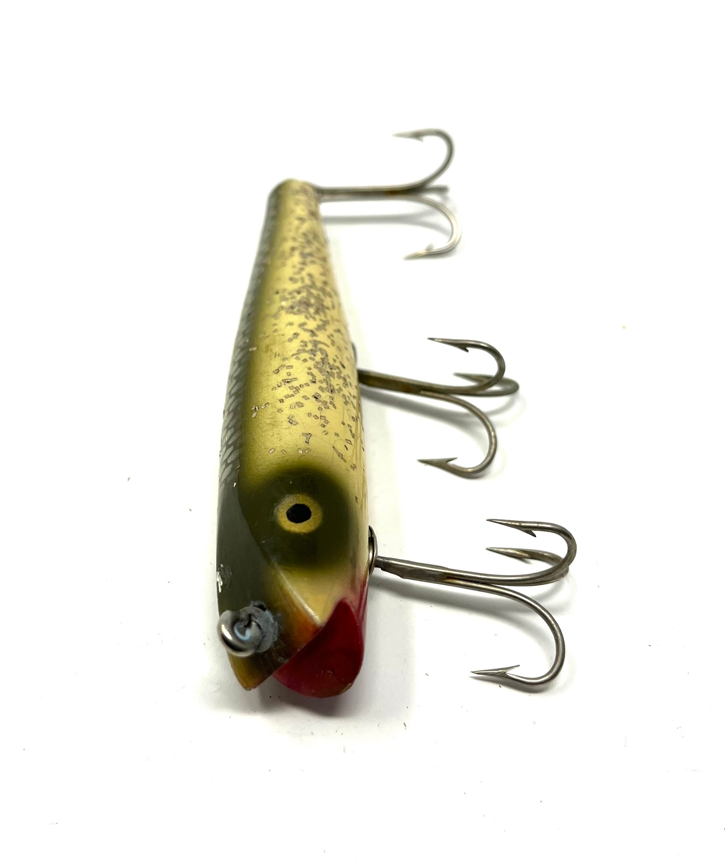 Vintage Creek Chub Silver Flash Seven Thousand Lure 7018 For Sale