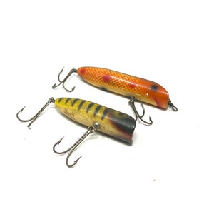 2 Vintage Makilure Fishing Lures: 1940s Michigan Antique - Etsy 2 Vintage Makilure Fishing Lures: 1940s Michigan Antique - Etsy