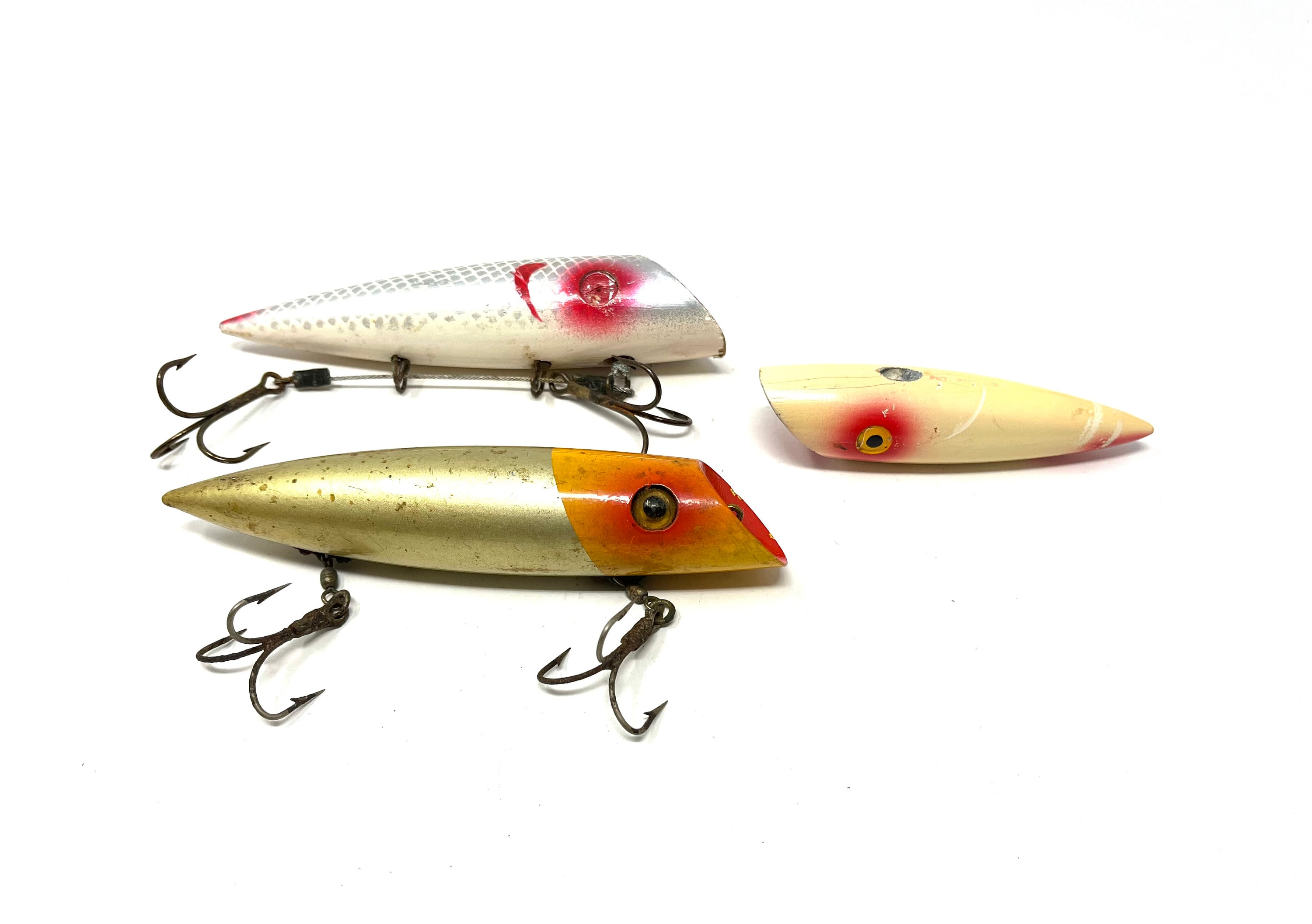 Buy 3 Vintage Salmon Fishing Lure / Antique Salmon Fishing Lure Online in  India 