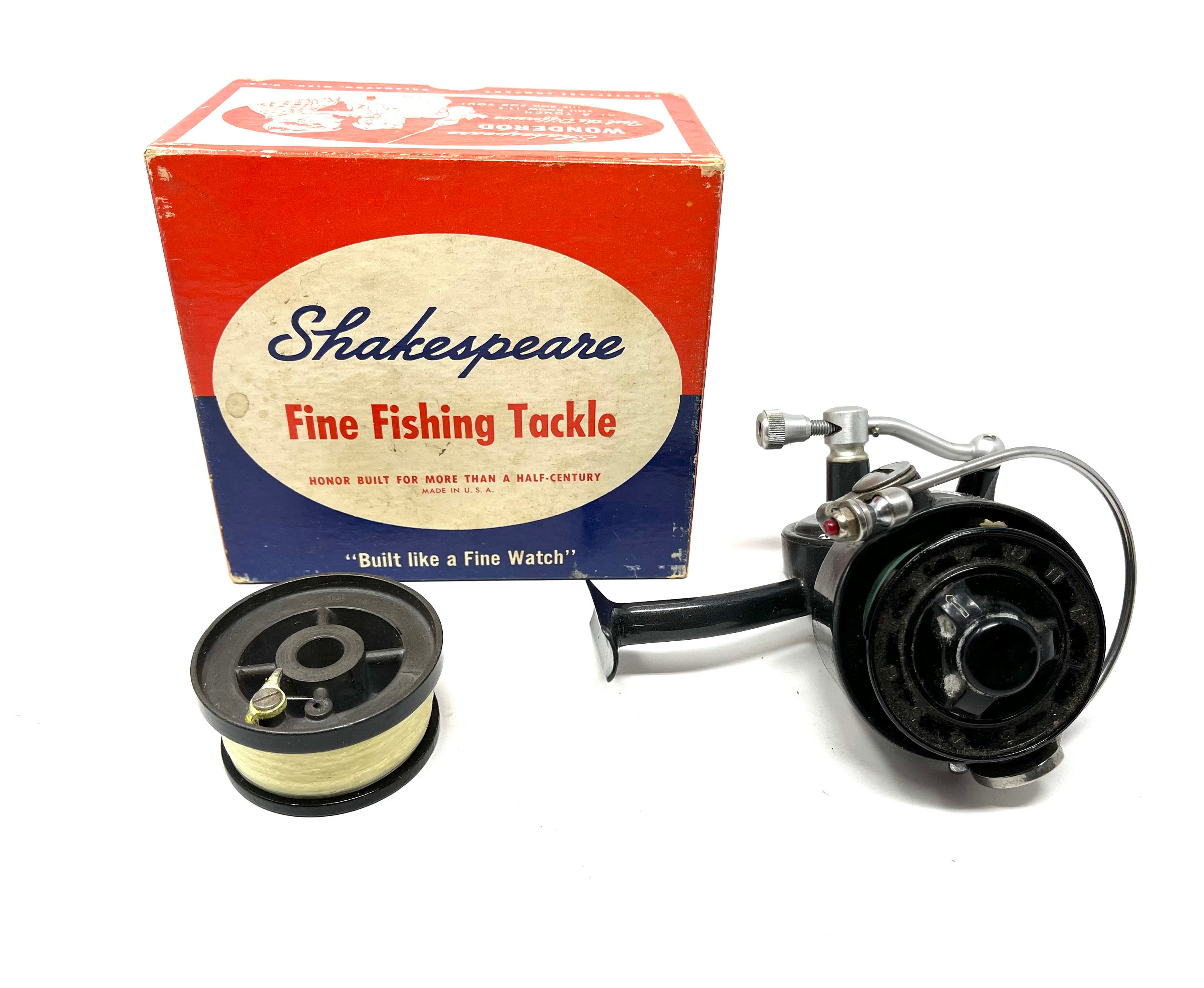 Vintage Shakespeare 2065NL Spin Wonder Spinning Reel with Box / Antique  Fishing Reel Shakespeare 2065 NL Spin Wonder